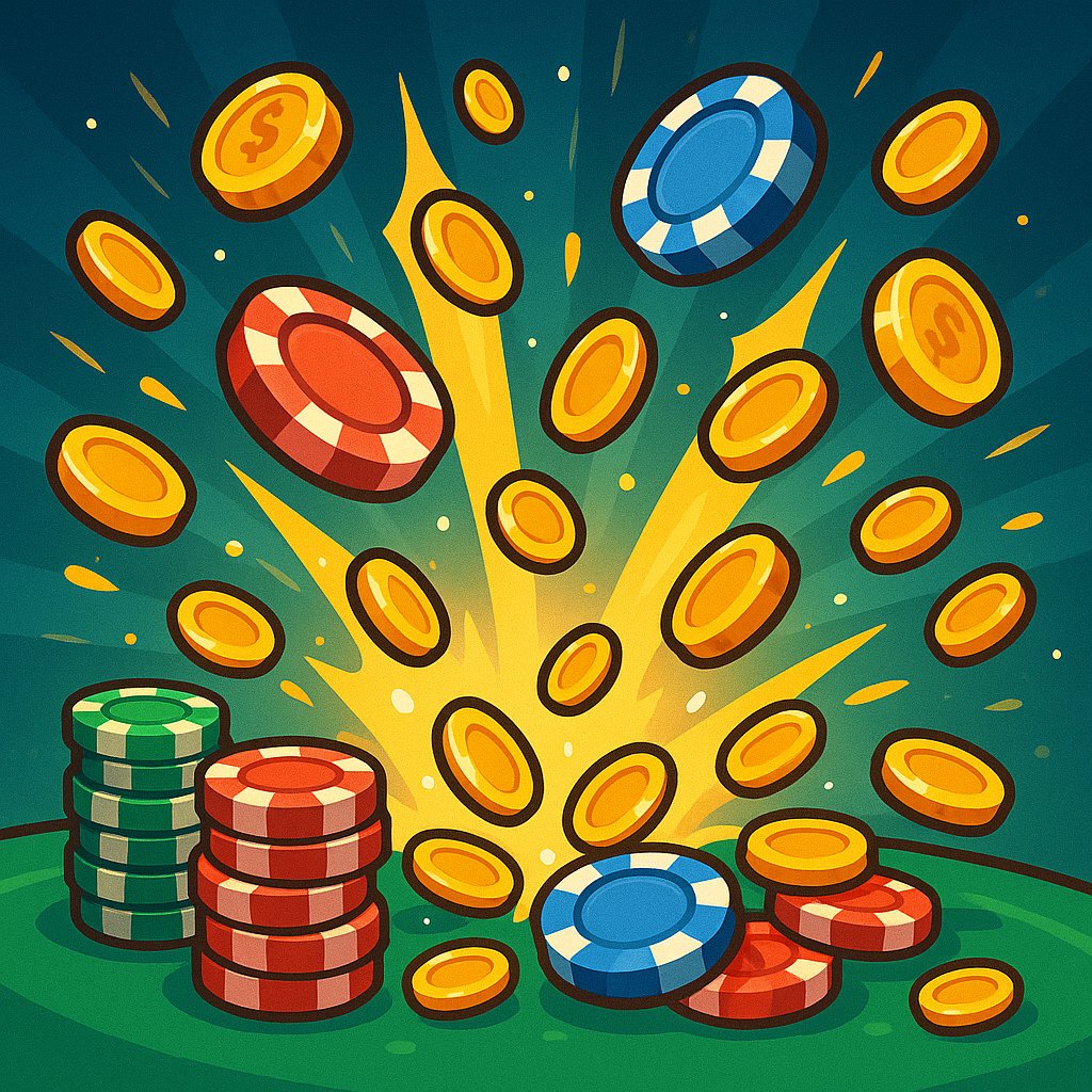 Live Sic Bo dice roll in motion with three dice visible in transparent tumbler
